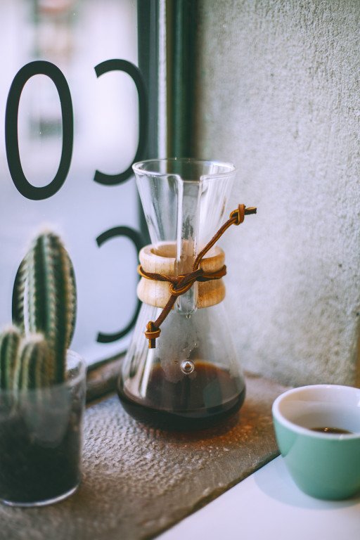 plastic-free drip coffee maker